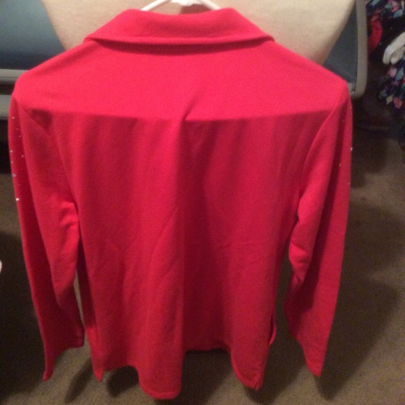 Quacker  Factory medium zip front top/jacket - Picture 9 of 9